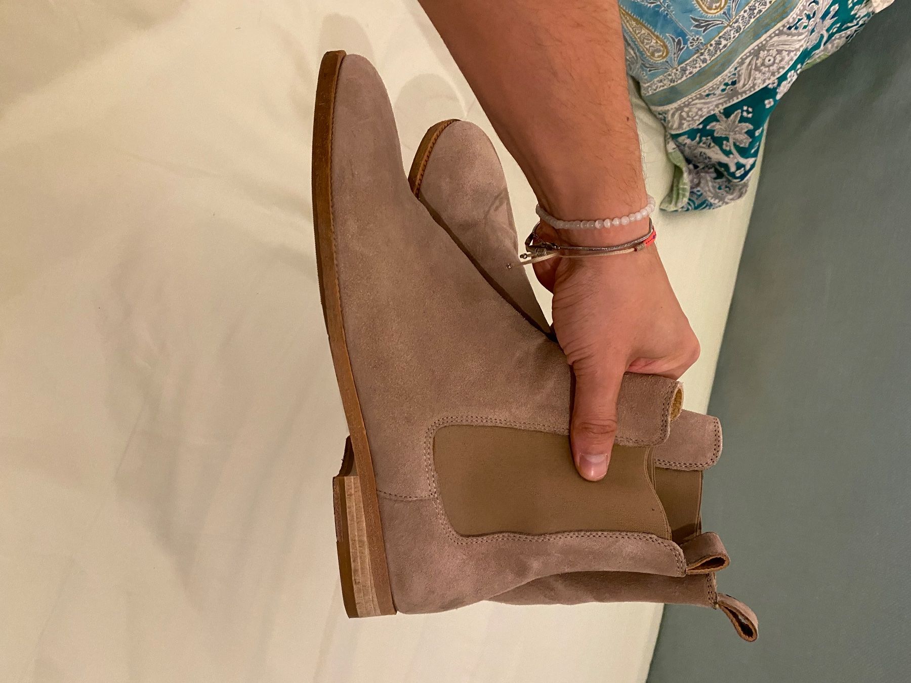 Herrenschuhe: Bobbies Wildleder Chelsea Boots Gr. 44 – Neu (gemäss Beschreibung) aus Zürich von SunnySeller 4