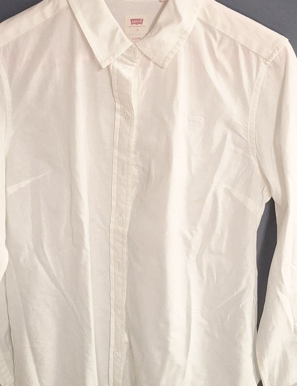 Levi's Chemisiers: Levi's Hemd weiss Grösse S – D'occasion à Diessenhofen par str_p57p 2