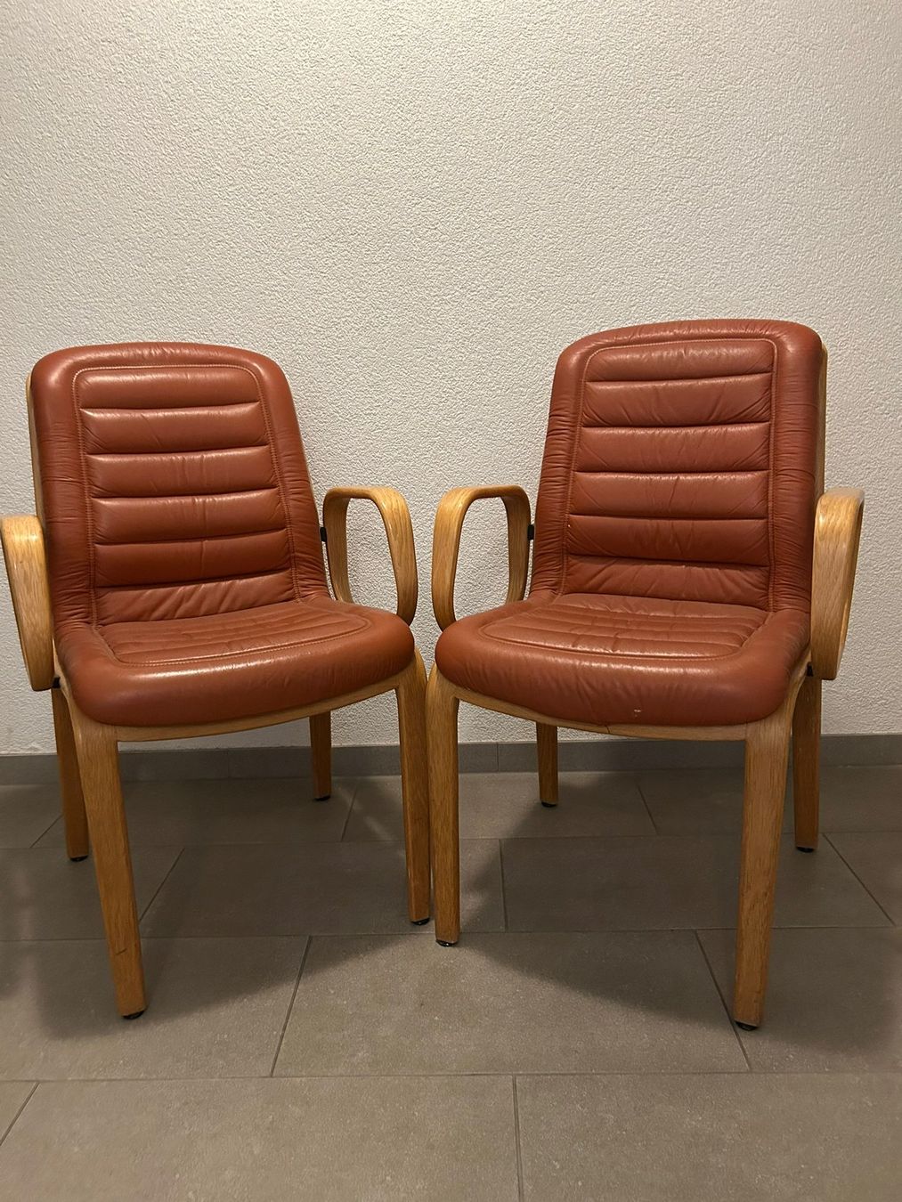 Giroflex Sessel: Paire de fauteuils Albert Stoll - Giroflex – Gebraucht aus Echallens von VintageMann 1