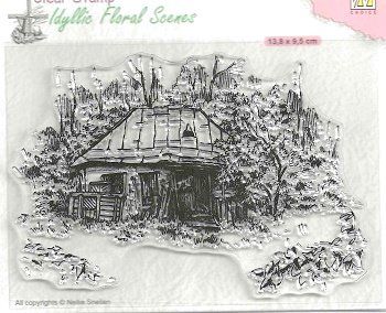 Timbri: Nellie's Clear Stamp Old Cottage – Nuovo e nell'imballaggio originale da Schlatt TG venduto da mavo85