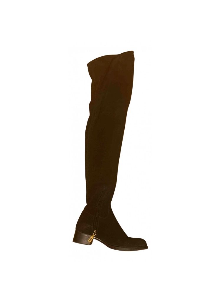 Prada Scarpe da donna: Prada Overknees / Stiefel Gr. 37 – Usato da Männedorf venduto da Cosmo11