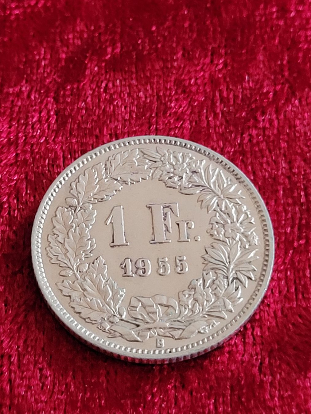 Tutti le monete: 1 Franken 1955 selten top! – Usato da Neuenkirch venduto da majortom30