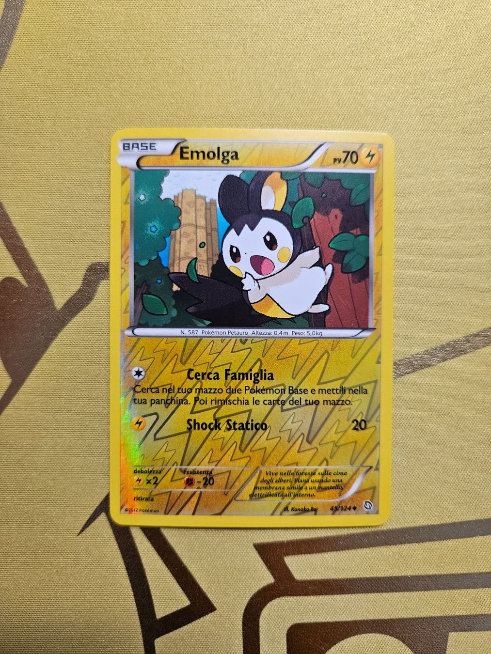 Pokémon Carte collezionabili: Dragons Exalted - Emolga – Usato da Bellinzona venduto da Pokemarco