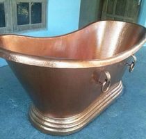 Badewanne Freistehende Kupfer Bad Wanne Becken Kupferwanne