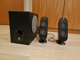 Lautsprecher-System Logitech X-230 gebraucht schwarz