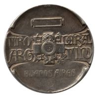 Schweiz Tiro Federal Buenos Aires Argentina Silber RR