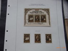 Fl 1981 Block 11 + 708-710 alles FDC