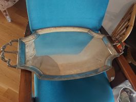 Jugendstil Tablett 69 cm versilbert