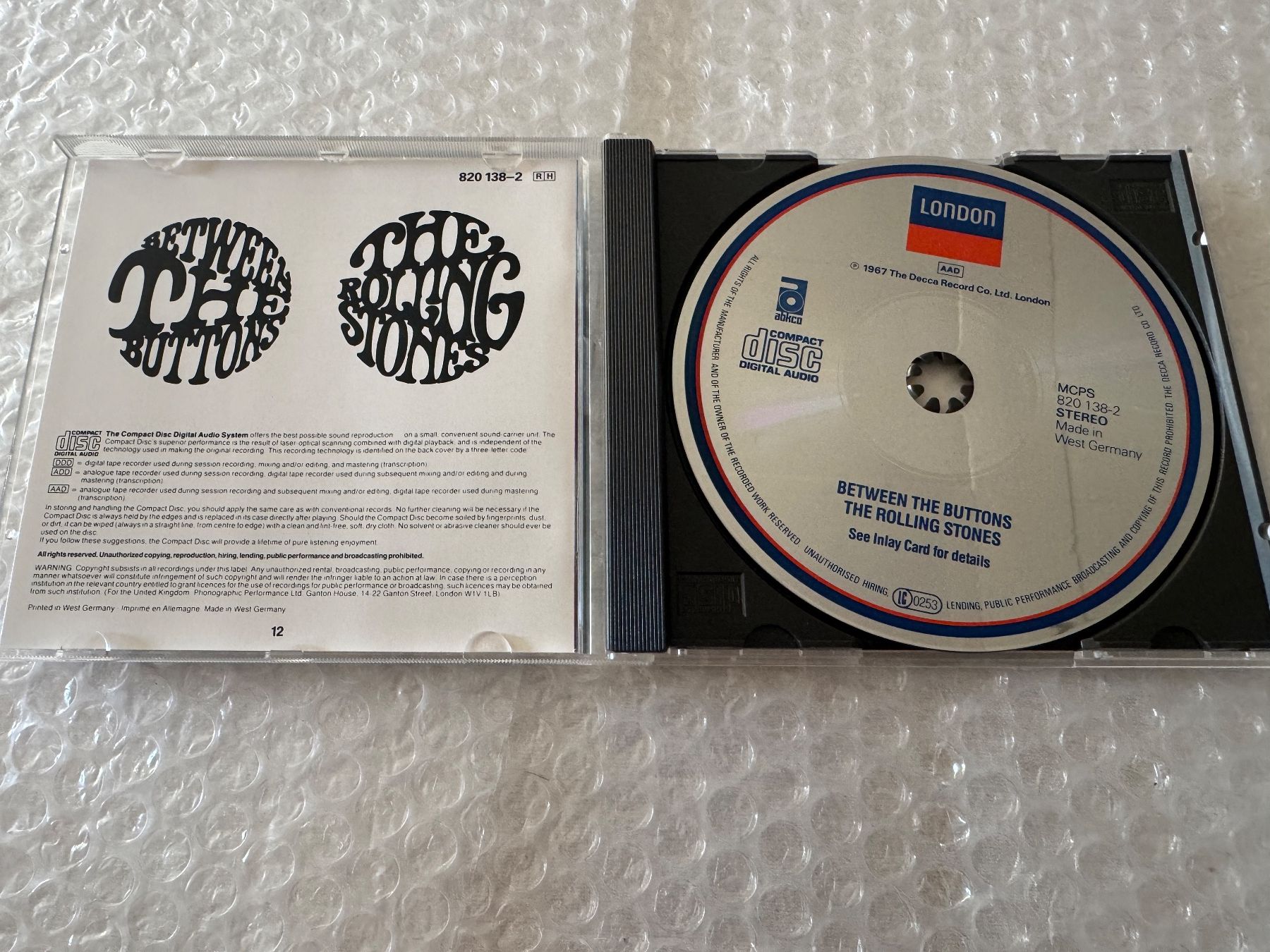 CDs: The Rolling Stones - Between the Buttons – Neu (gemäss Beschreibung) aus Duggingen von Kisha010 1