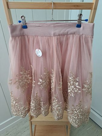 Rock ChiChi London Petticoat rosa Grösse 14 neu