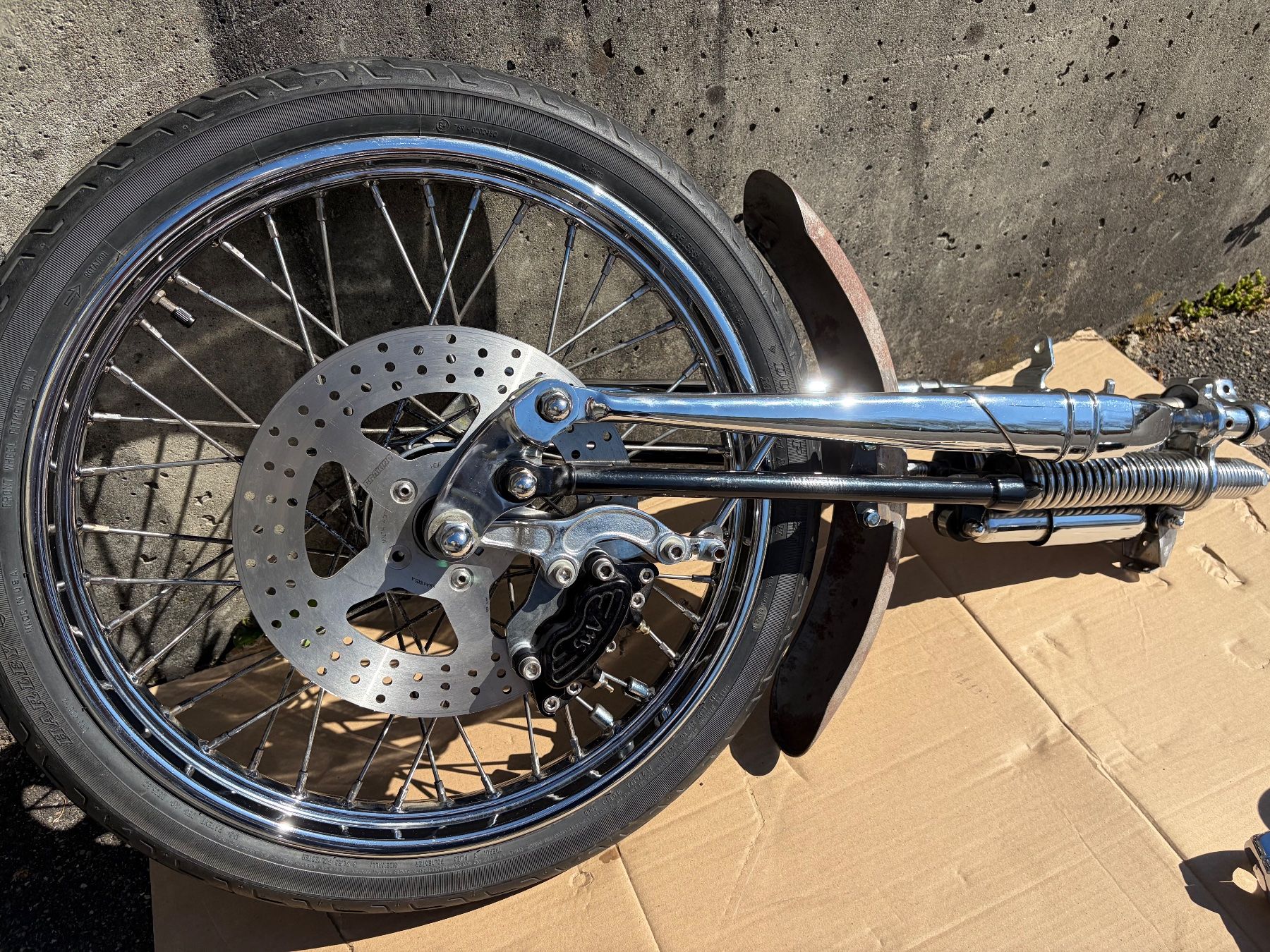Forchette: Harley Davidson Springer Gabel Top Zustand – Usato da Rütihof venduto da elcheffe81 2