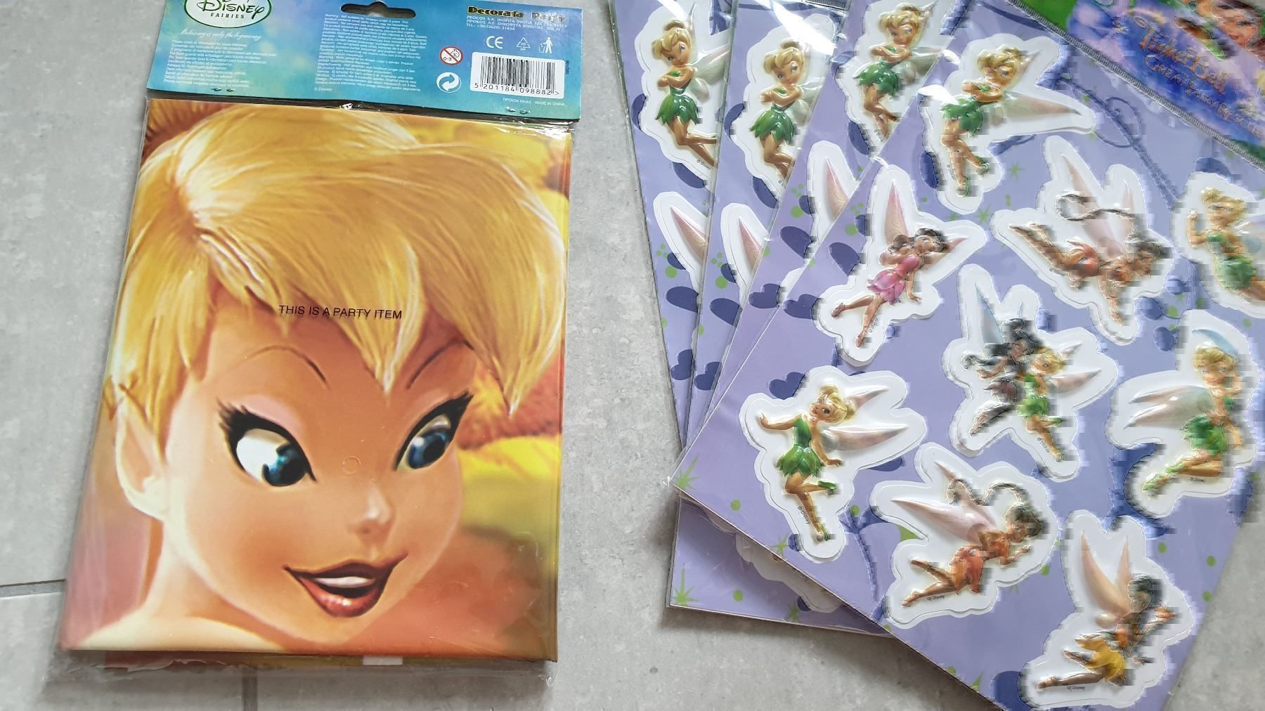 Sticker: Tinker Bell Türposter 4x Wandsticker – Nuovo e nell'imballaggio originale da Killwangen venduto da KIANA08 1
