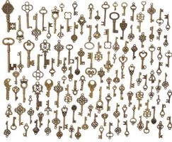 Schlüssel Keys Anhänger ca 125 Stk gemäss Bildern