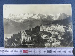 RIGI-KALTBAD BERNER ALPEN 1926 LU AK BUGS