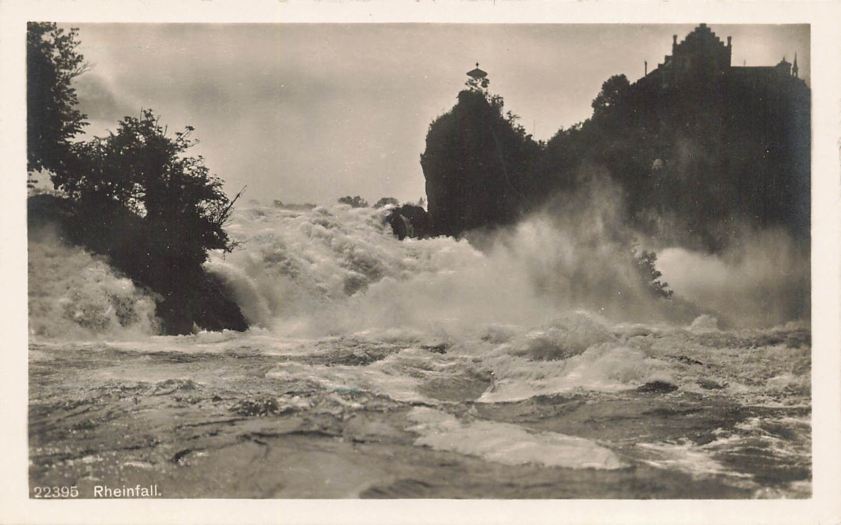 Cartoline postali: Rheinfall Schaffhausen – Usato da Biasca venduto da Blenio71