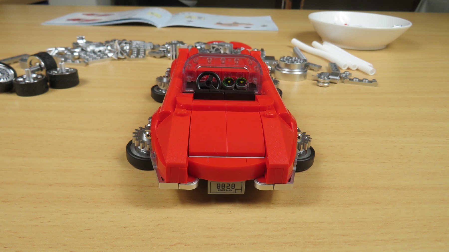 Kit di costruzioni: Powerblock / Happybuild - Corvette C1 - Klemmbausteinset – Nuovo (secondo la descrizione) da Arboldswil venduto da Lubber 4