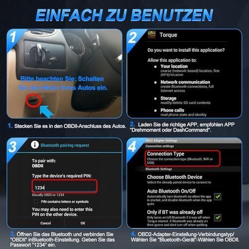 Scanneurs: OBD2 Bluetooth Diagnosegerät Scanner Code Leser iOS iPhone – Neuf avec emballage d'origine à Hundwil par Stallone6 4