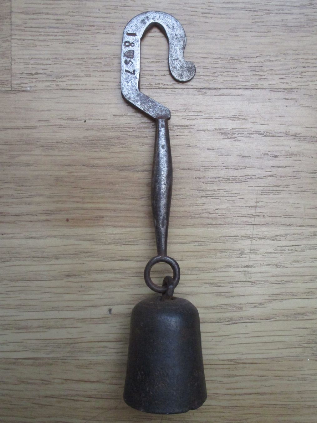Bilance e pesi: Antikes Gewicht 1857  1/2 HECTO – Usato da Heimberg venduto da Lupo57