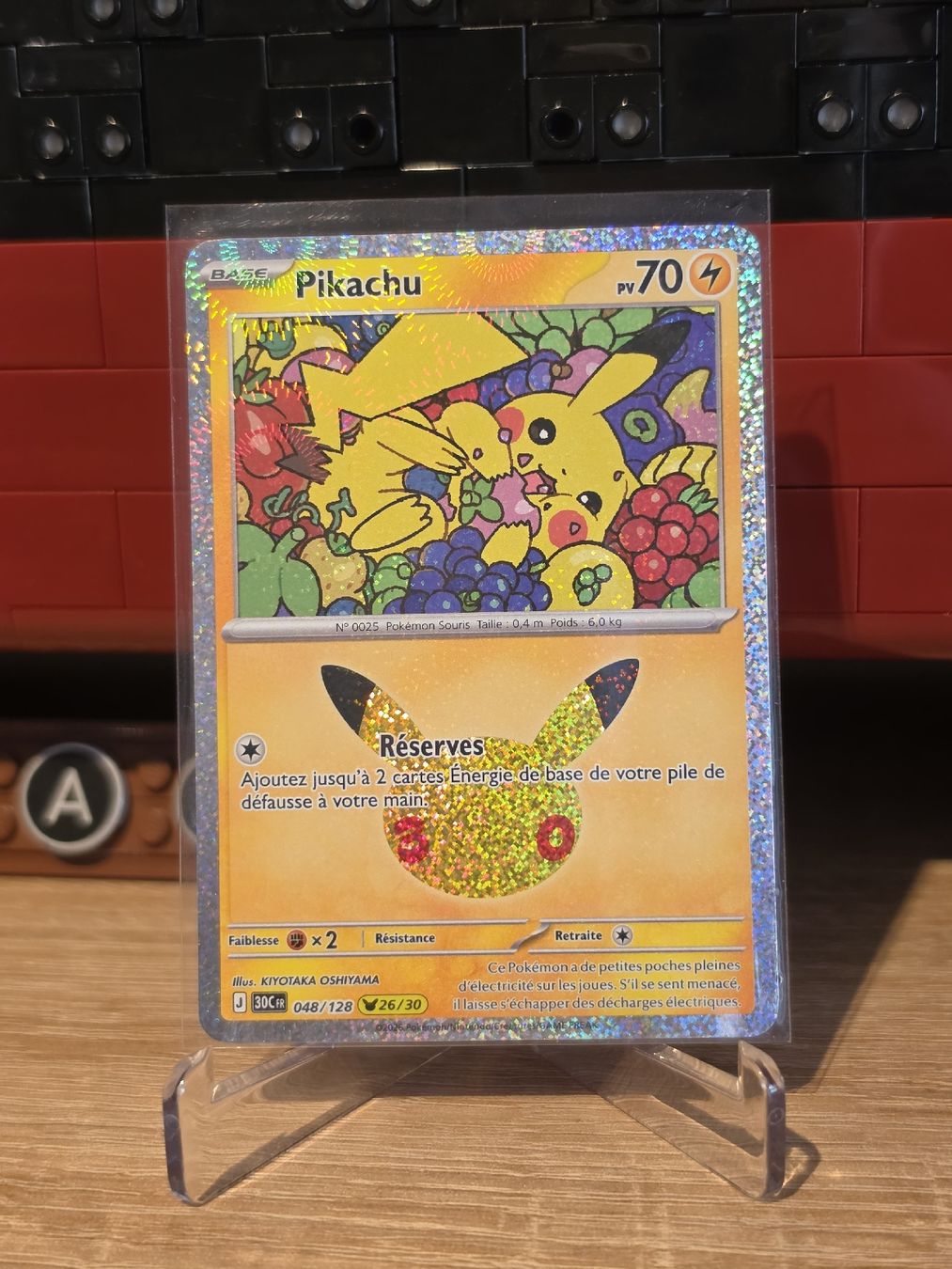 Pokémon Carte collezionabili: Pokémon Pikachu 30 ans 26/30 – Nuovo (secondo la descrizione) da Eysins venduto da TahisarangGamesTCG