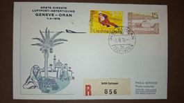 Swissair Geneve - Oran 01.04.1976