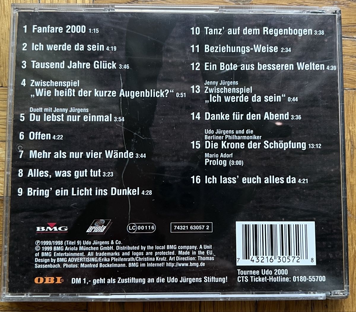 CDs: CD Udo Jürgens Ich werde da sein  – Gebraucht aus Dino von ani_ypr9 2