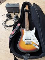 Aria Pro II STG-series + Roland CUBE Lite Verstärker