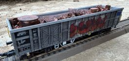 H0/AC (DC) verwittert SBB Cargo #31 85 6733 084-5 Fas Wagen