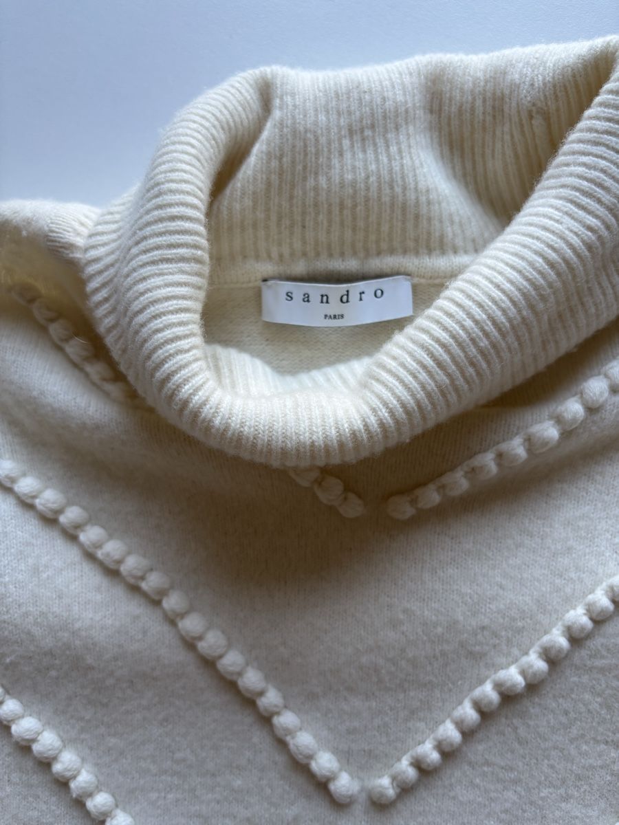 Sandro Sonstige Damenmode: Pullover/Poncho aus Wolle Sandro T2  – Gebraucht aus St. Gallen von maryloewe 1