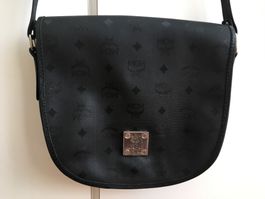 Hochwertige Original-MCM Umhängetasche schwarz