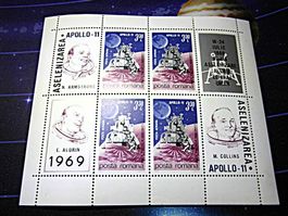 2 Raumfahrt  Rumänien Apollo 8 und 11 Blöcke**
