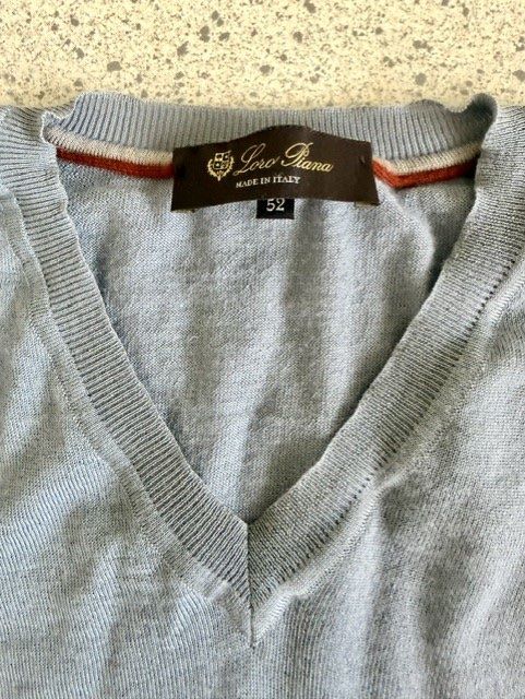 Loro Piana Maglioni & Felpe: Loro Piana Herren-V-Ausschnitt-Pullover-100% Cashmere – Nuovo (secondo la descrizione) da Dübendorf venduto da kerstinbrisbane 1