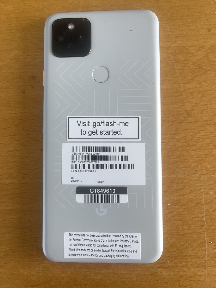 Google Handys / Smartphones: Google Pixel 5a 5G Smartphone guter Zustand – Gebraucht aus Wängi von Bmo 1