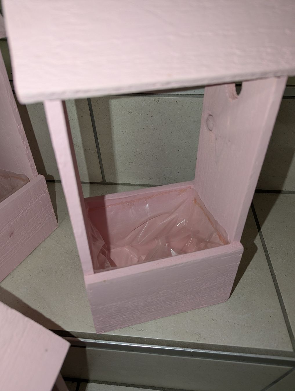 Casette per uccelli: Vogelhaus Basteln Deko rosa pink – Nuovo e nell'imballaggio originale da Bettlach venduto da Costmiri 1