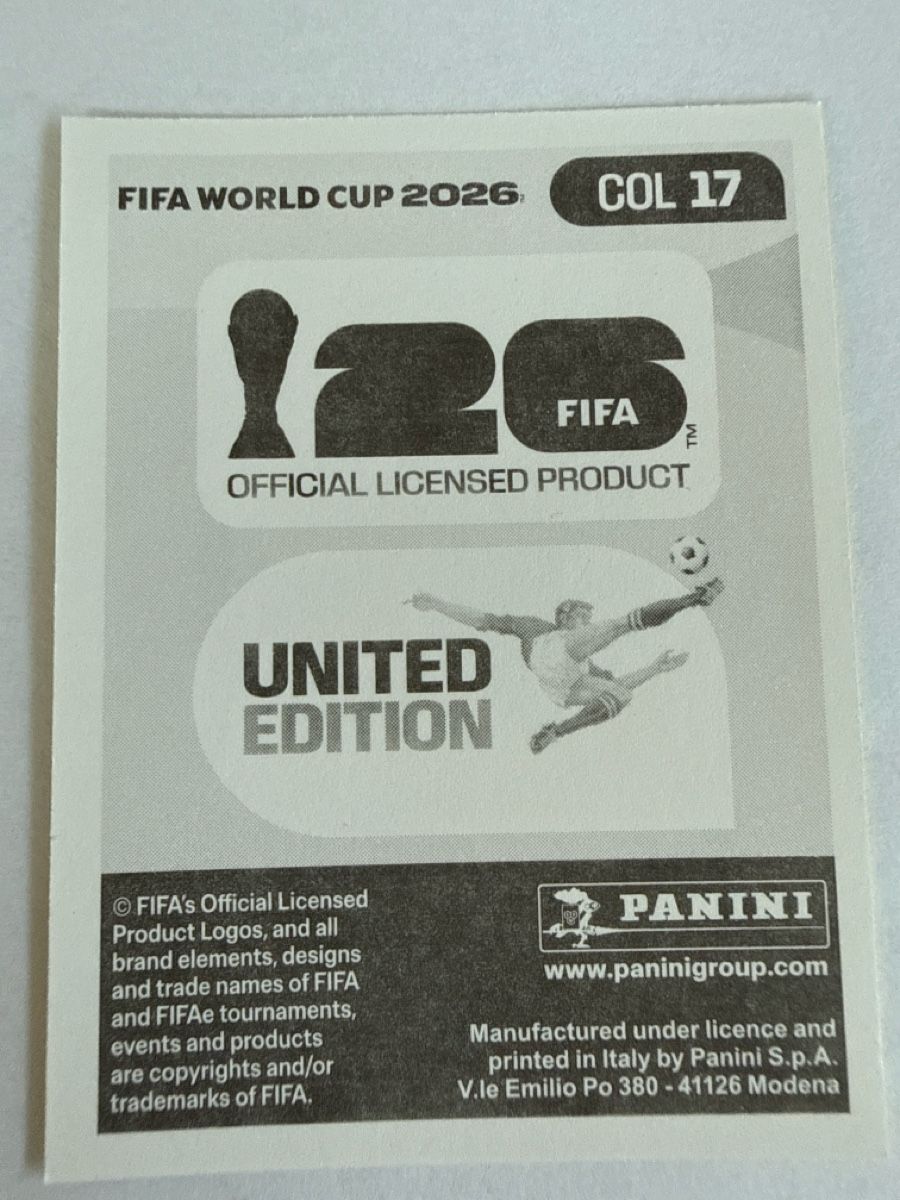 Panini Carte collezionabili: FIFA WM 2026 COL 17 – Nuovo (secondo la descrizione) da Stäfa venduto da eko_lkv8 1
