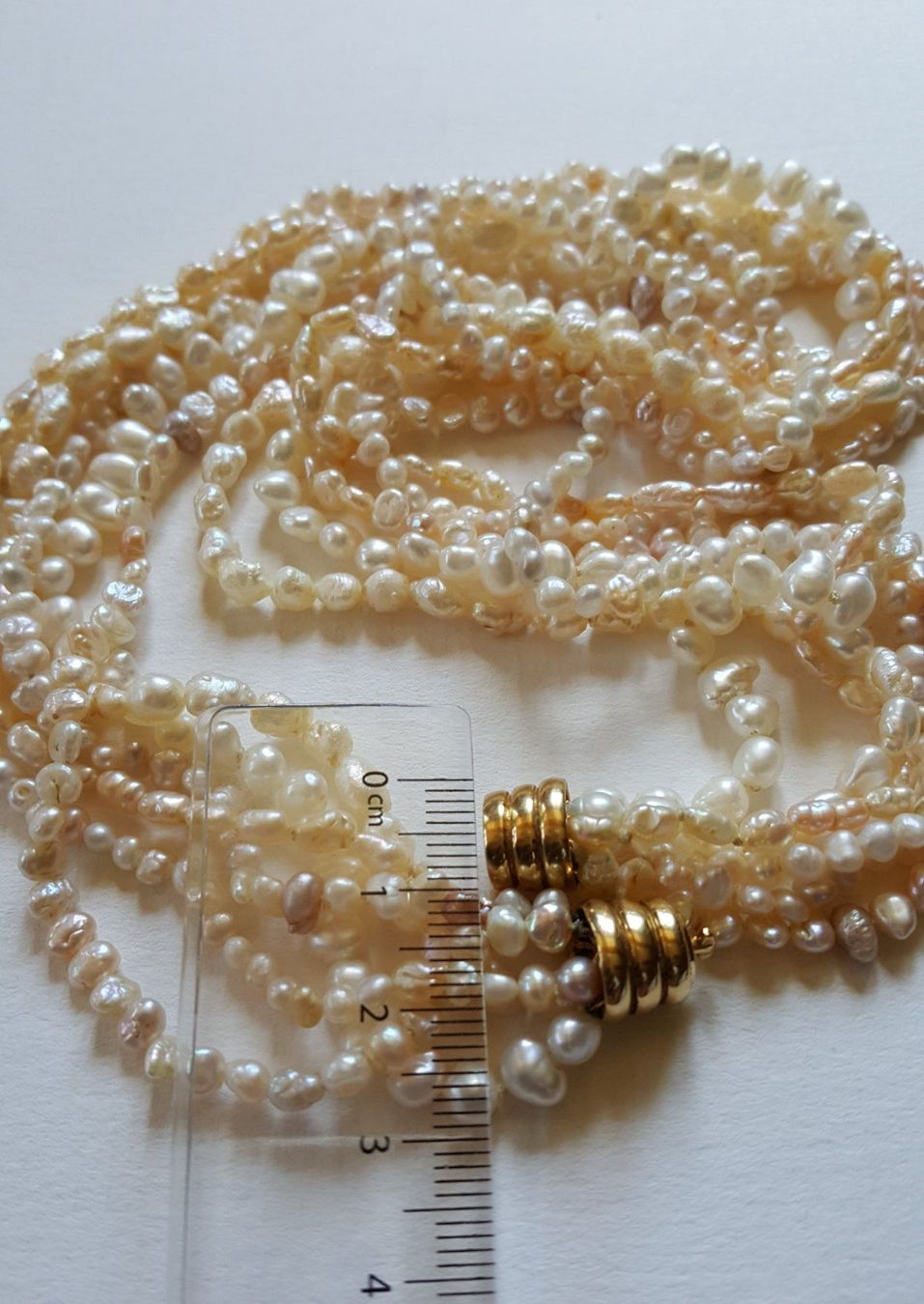 Ketten: 18 Karat 750 Gold Perlen Collier – Gebraucht aus Wald ZH von Aniade