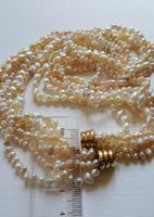 18 Karat 750 Gold Perlen Collier