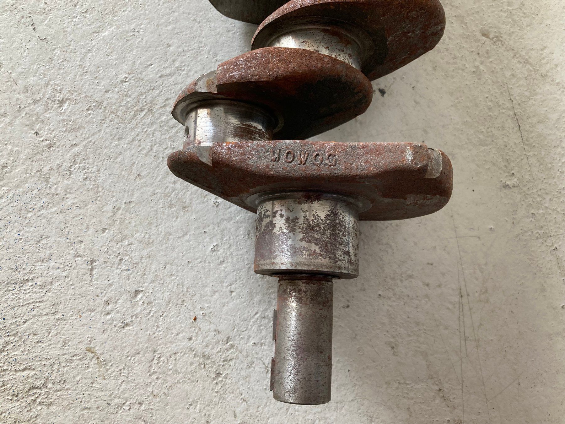 MG Tutti pezzi di ricambio auto: MG 12 H 1354  Kurbelwelle oder anderer englischer OLDTIMER ? – Usato da Grabs venduto da paggi01 6
