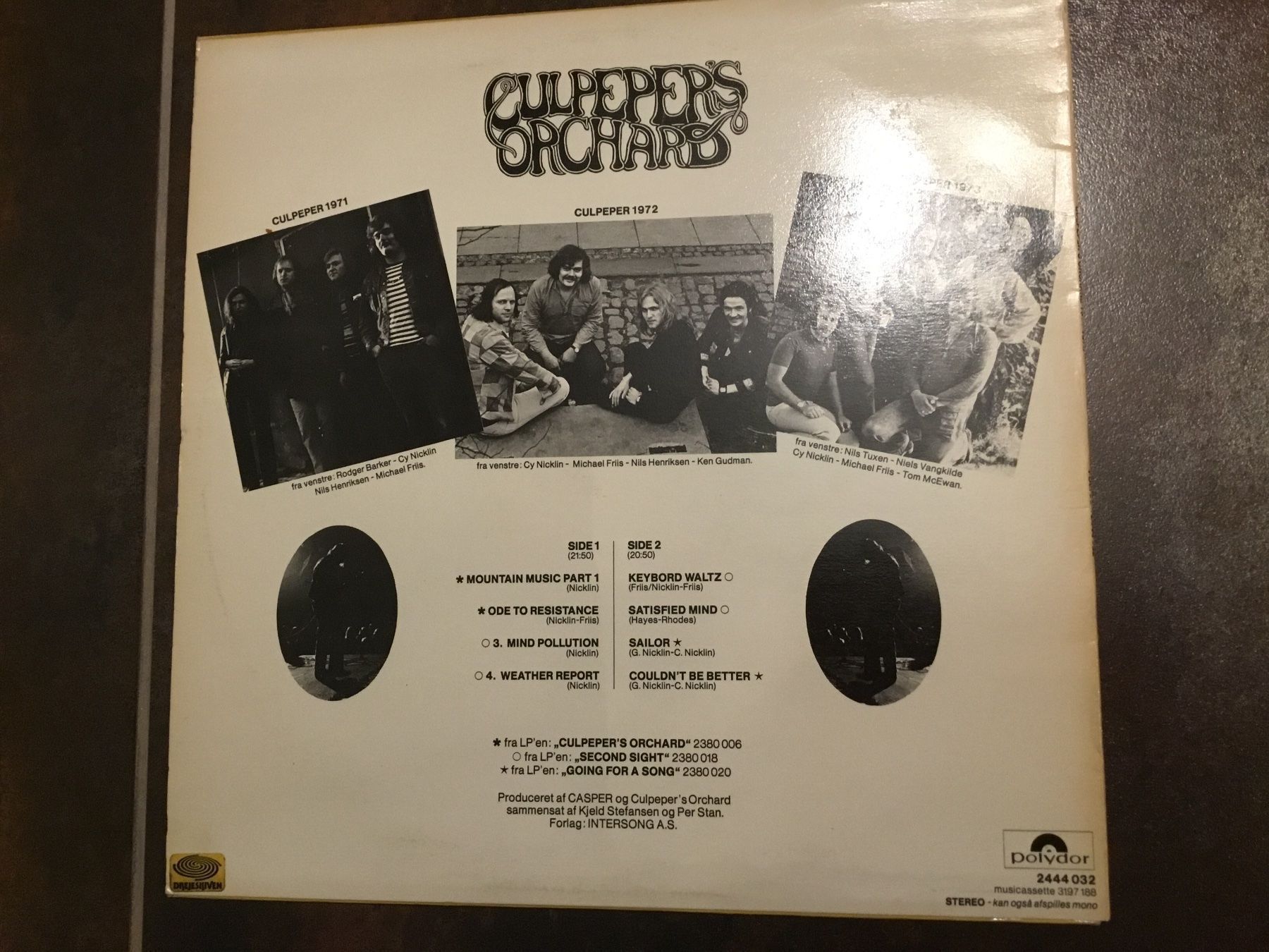 Dischi in vinile: Culpeper’s orchard 1971-73 polydor lp – Usato da Noes venduto da Orsomarso72 1
