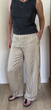 Hosen aus Viscose gestreift neu