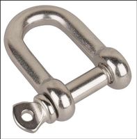 Schäkel gerade Ø 8 mm.  Rostfreier Stahl. Gratis Lieferung!