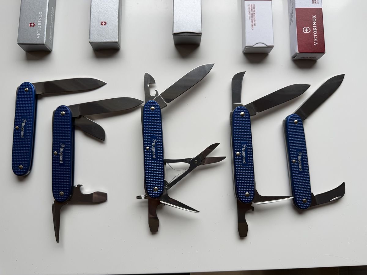 Coltelli tascabile: Victorinox Alox Set Bugnard blau – Nuovo e nell'imballaggio originale da Oberdiessbach venduto da SINFONIE13 3