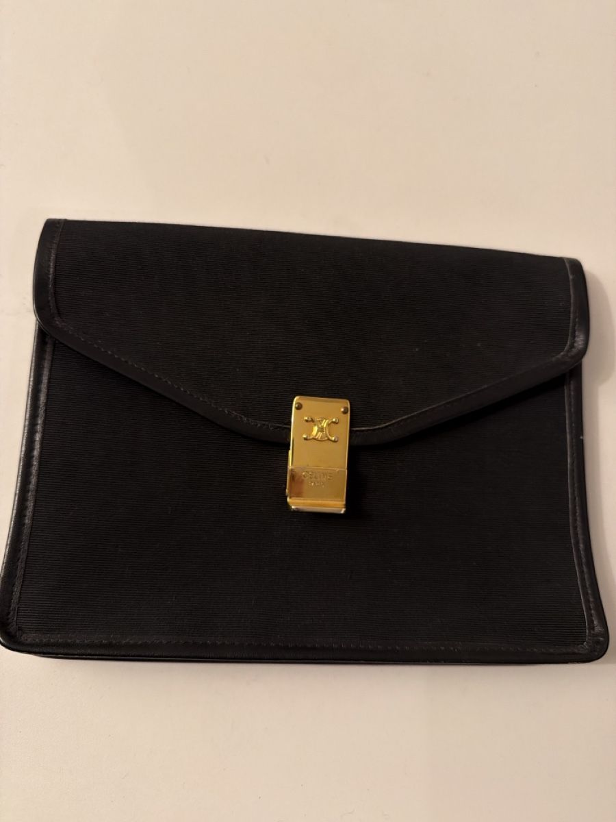 Celine Borse da donna: Céline vintage noir, pochette – Usato da Lausanne venduto da Pascal9999