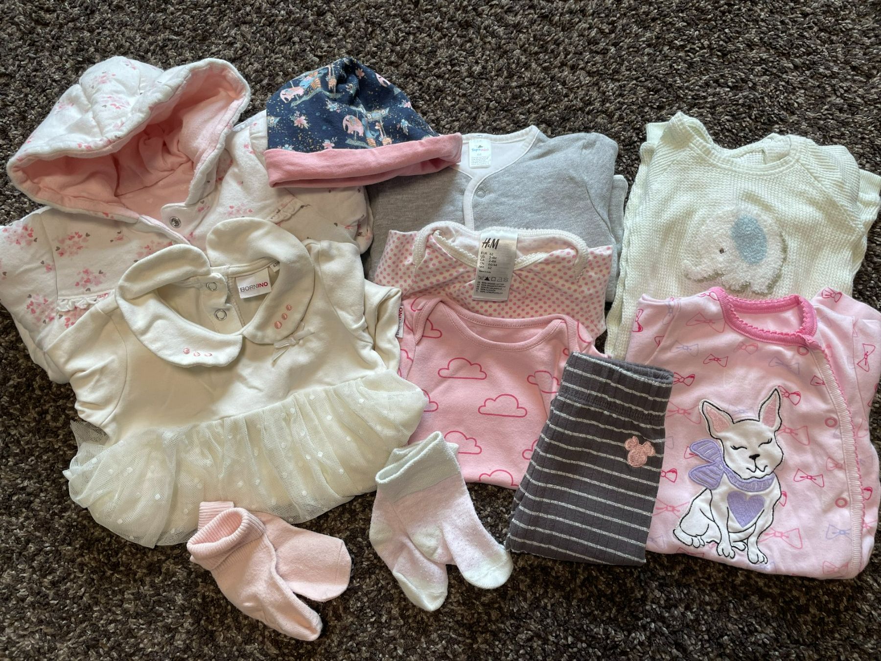 Lotti & Set di vestiti: Mädchen Kleiderpaket Grösse 62-68 – Usato da Kloten venduto da schunksz