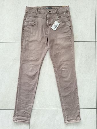 Leichte Damen Hose von NILE Gr S NEU Tapered long. Baumwolle