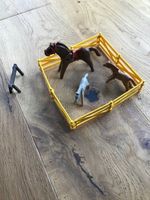 Playmobil (Pferdekoppel mit drei Pferden)