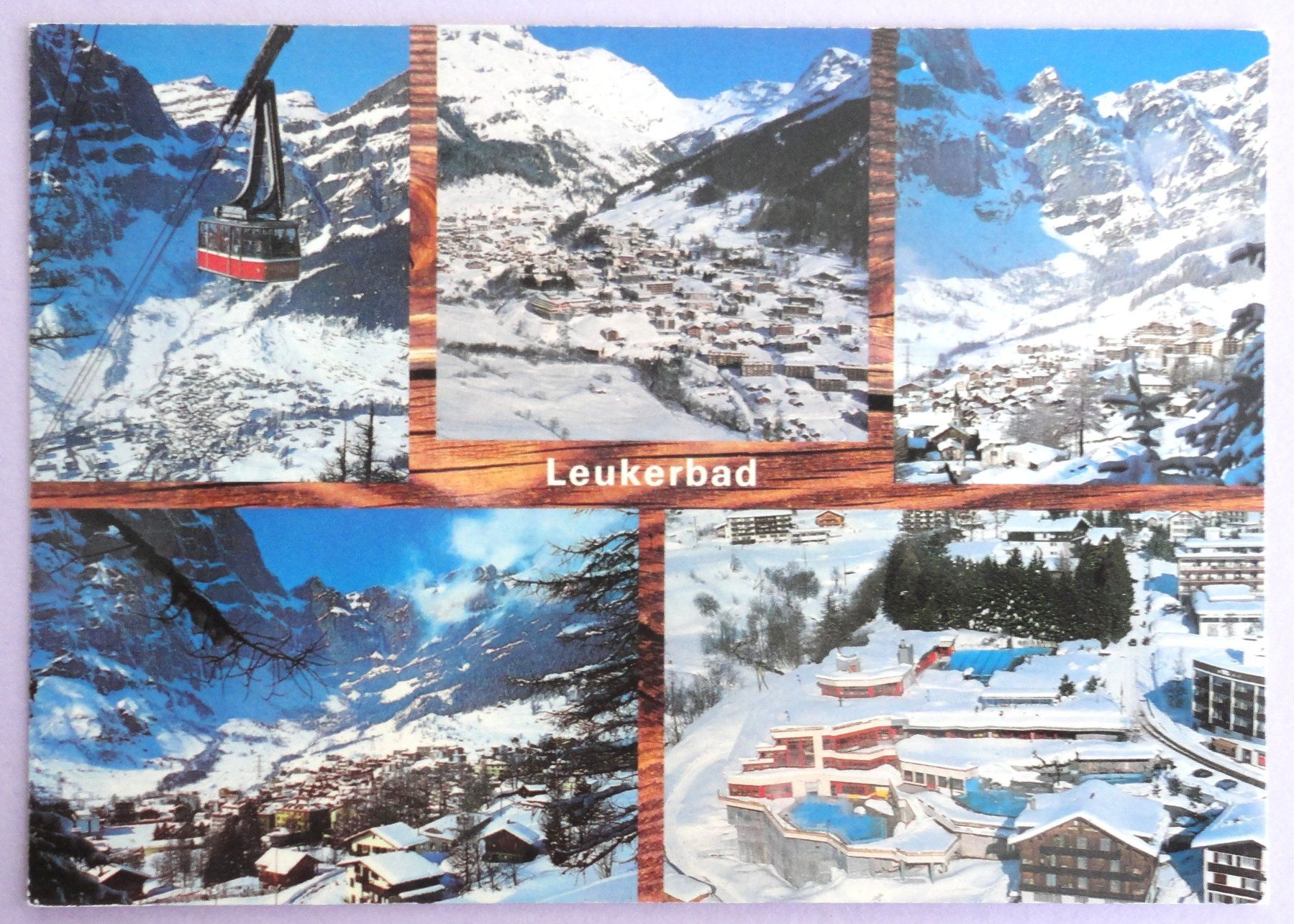 Cartoline postali: Leukerbad 1401 m, Loèche les Bains – Difettoso da Fétigny venduto da Billy2miny