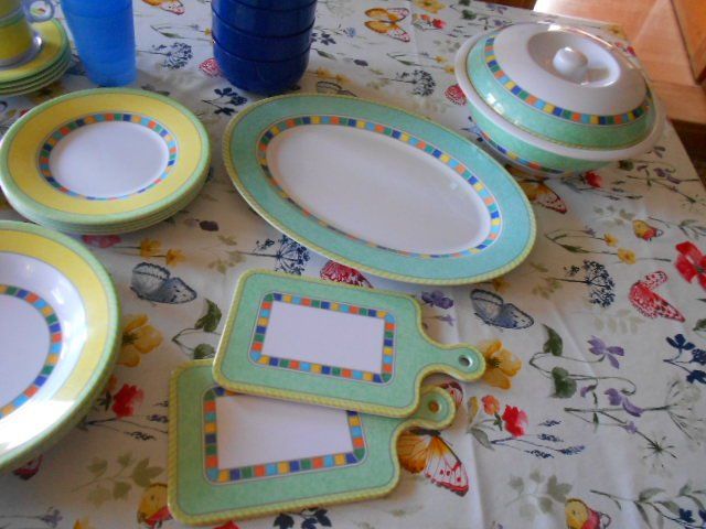 Set di piatti: Camping-Geschirr Melamin – Usato da Flühli LU venduto da primula-47 3