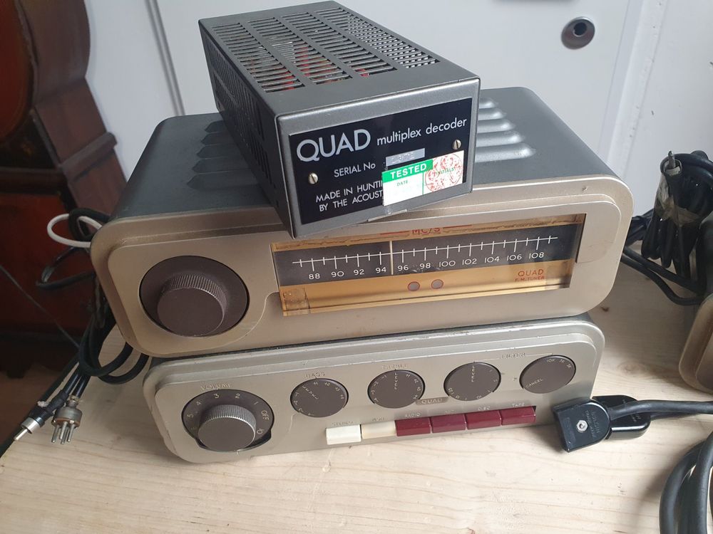 Quad Multiplex Decoder Quad 22 Steuergerät 3 x FM Tuner Kaufen