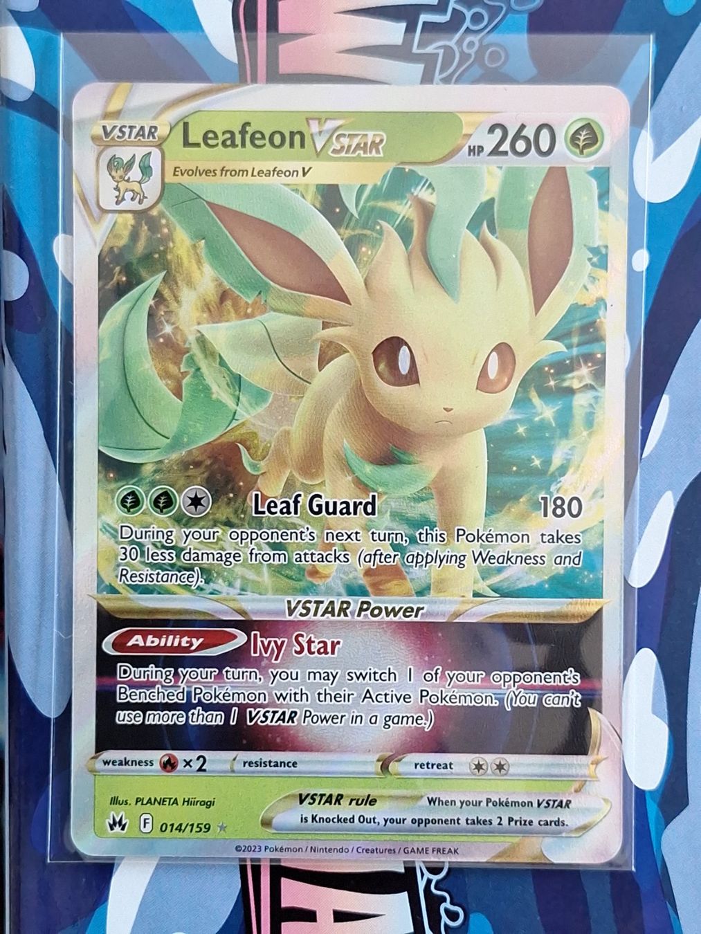 Pokémon Carte collezionabili: Leafeon VStar - Crown Zenith - #4 – Usato da Altstätten SG venduto da GGsGameshop