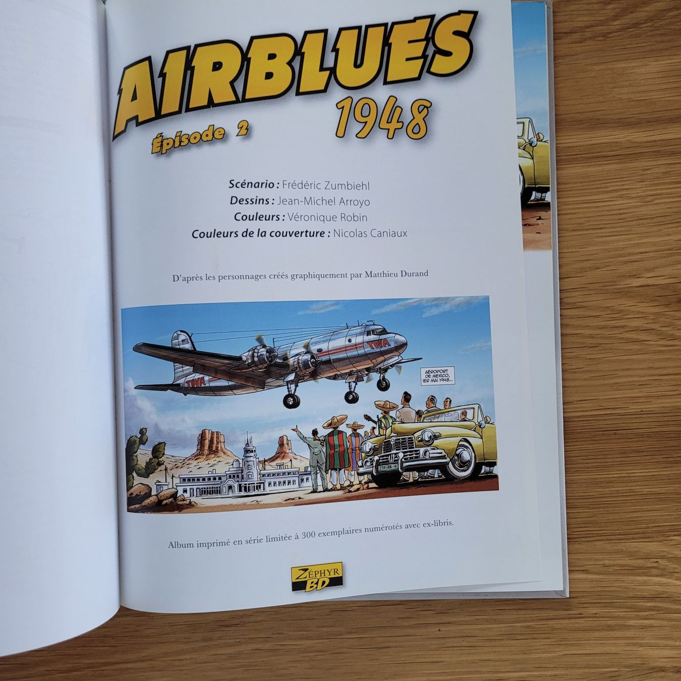 Comics: BD EO Airblues 1948 Episode 2 – Gebraucht aus Biel/Bienne von Destockweb 1